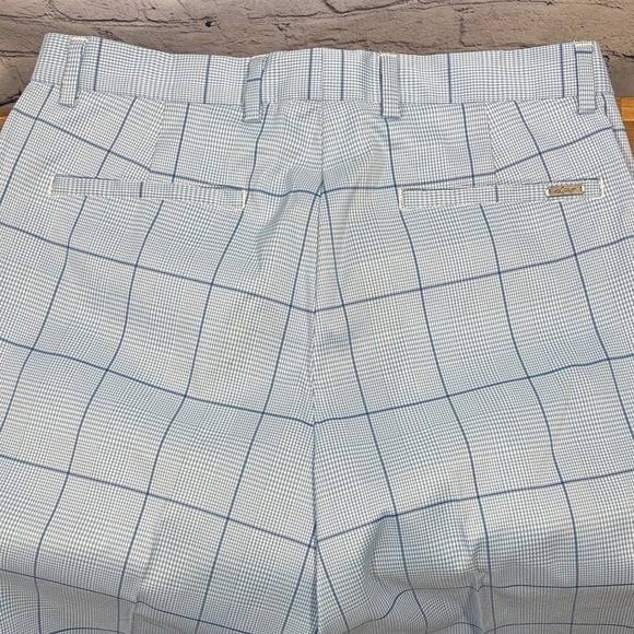 Greg Norman Collection Blue Plaid Golf Pants Size 32X34 - Picture 4 of 7
